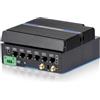 Sharevdi Mini-PC firewall senza ventola 6 porte LAN Intel i226 da 2,5 GbE, SSD, CPU Intel Core 6006U, router gateway, AES-NI, test SIM/TYPE-C/TF/HDD con pfSense/opnSense/Wi-Fi (8GB DDR4, 240GB SSD)