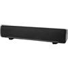Annadue Altoparlanti Soundbar per PC, Altoparlanti da Gioco per Computer Cablati Soundbar con Stereo Surround, Cassa Audio Surround per Bassi Lettore Musicale, Ingresso da 3,5 Mm per PC Cellulari Tablet(Nero)
