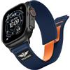YuiYuKa Cinturino in nylon per Apple Watch Ultra/3/2 38mm 40mm 41mm 42mm 44mm 45mm 46mm 49mm Uomo,Cinturino Trail Loop per Apple Watch 11 iWatch 10 9 8 7 6 5 4 3 SE/2/3