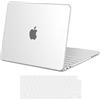 MOSISO Custodia Compatibile con MacBook Neo 13 Cover A18 Pro 2026 A3404 | Copritastiera&Antigraffio Rigida Case per MacBook Neo 13 pollici, Ideale per Ufficio&Viaggi, Traslucido
