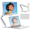 MAGICRAVEN 15,6 Monitor Portatile, 1080P IPS Schermo Portatile, HDMI USB C Monitors con Altoparlanti, 125% sRGB Portable Monitor per Laptop/PC/Smartphone, con Supporto in Metallo&Cassa