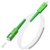 Speedoptic - Cavo Fibra Ottica SC/APC a SC/APC | Simplex Monomodale FTTH | Compatibile con TIM, Vodafone, Fastweb, WindTre, Tiscali (2 Metri)