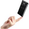 Bogseth Mini Power Bank 12000mAh con 3 Uscite e 2 Ingressi Ricarica Rapida 22.5W Caricabatterie Portatile con USB C,Carica Batterie Portatile per Cellulare con Torcia, powerbank potente per iphone, Samsung