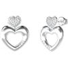 GUESS Boucles d'Oreilles pour Femme Acier Inoxydable JUBE05209JWRH