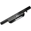 WYGUO W650BAT-6 6-87-W650S-4E7 Batteria del computer portatile compatibile con Clevo W650S W650SB W650SH W650SZ W651SC W655SF W655SJ W670SR Hasee K610C K650D K570N K710C K590C K750D Series(11.1V 5200mAh)