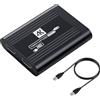 SHUBEIEUMI Scheda Acquisizione Video Scheda Video Hdmi USB3.0, Scheda di Acquisizione Video 4K 1080P 60FPS per Giochi, Streaming, Videoconferenza(Nero)