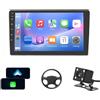 LSLYA Autoradio 2 DIN per Alfa Romeo Mito 2008-2013 Wireless Carplay&Android Auto Touchscreen da 9 con navigatore