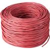 LANBERG Cat.5e utp 305m Solido cuke Rosso fluke