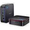 Blackview Mini PC Windows 11, Intel Celeron N5095 2.9GHz 16GB DDR4 512GB SSD M.2 Micro Desktop, 4K UHD, WLAN, BT4.2, Gigabit Ethernet, 2 HDMI Mini Computer