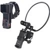Generic Supporto da collo regolabile per Insta360 Luna Ultra, da appendere per la prima vista, accessori per action camera, cinturino da polso con telecomando (set di cinghie da collo)