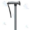 INTERMED SRL Bastone York Regolabile in Altezza colore nero Intermed