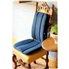 GENESI SRL SISSEL REHATECH SEDILE IN LEGNO DORSA BACK BLU