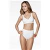 TRIUMPH S.P.A ELEGANT COTTON PANTY GUAINA CONTENITIVA TORTORA 80