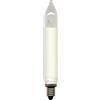 Best Season Candele di ricambio per catene luminose, E10, 3 W/8 V, 2 pezzi su carta