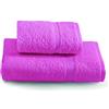 Gabel Tintunita & Co Set Asciugamani, 100% Cotone, Fucsia, 100 x 60 cm