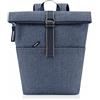 Reisenthel EK4113 ROLLTOP BACKPACK HERRINGBONE DARK BLUE Borsa sportiva Donna HERRINGBONE DARK BLUE Taglia Unica