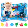 AVEC MAMAN Inflatable Tummy Time Mat Tappetino Acqua Neonato, Giochi per Neonati