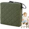 Generico Seggiolino per bambini per bambini, Seggiolino per | Sedile rialzato con cuscino per portatile - per delicato sulla pelle, per mangiare, dipingere, mangiare fuori, i