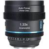 Sirui Obiettivo anamorfico 20 mm T/1,8 1,33X S35 AF Sony attacco E Raggio di luce blu"