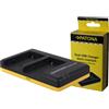 Patona Doppio caricatore rapido per Canon NB2L, NB2LH, 2L12, 2L14"
