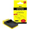 Patona Caricabatterie micro-USB sottile per Canon LP-E10"