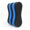 Qianly Galleggiante a 8 Leggero Tavoletta con Apertura Stabile Pull Buoy per Principianti, Adulti, Blu E Nero Con Angoli A Tre Strati