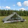 Ziaphsol Tenda da trekking per 4 persone, impermeabile, per esterni, con protezione UV, ventilazione, leggera, per campeggio, escursioni e festival, 3,1 kg, dimensioni della confezione: 69 x 28 cm