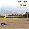 Generic Rete portatile da badminton da pallavolo con paletti, rete da allenamento indipendente per cortile, interni ed esterni