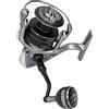 Qqmora Mulinello da Pesca 5.2:1 Mulinello da Spinning Durevole per la Pesca in Acqua Dolce e Salata, Design Leggero con Bobina in Metallo, Cuscinetti 13+1BB, 1 unità
