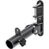 Allthingstore Supporto per bilanciere fisso da parete per barre standard da 50 mm, con movimento girevole a 360 gradi e montaggio in acciaio resistente con fori multipli