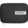 Butterfly Custodia per racchette da ping pong con logo Case | custodia per ping pong + protezione anti-rottura per fino a 2 racchette | design rettangolare nero