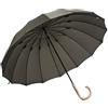 Generic HLTYGWX Ombrelli Ombrello da Golf Leggero Ombrello da Golf Leggero da 42 Pollici Ombrello a Bastone Grande Antivento Manico con Gancio in Legno J Ombrello in Canna ad Asciugatura Rapida Ombrello da