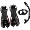 Generic 180 gradi Panoramic Snorkels Face Cover Occhiali Immersioni Immersione Snorkeling Apnea Nuoto Immersione Immersione Snorkels Maschera Viso Bambini Nuoto Occhiali