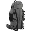 Runheo Zaino da escursionismo verde mimetico, 60 l, tessuto Oxford, 37 x 20 x 65 cm, con materiale 900D, struttura in metallo e idrorepellente, per escursionismo, campeggio e viaggi