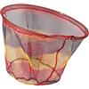 Omquot Rete da pesca pieghevole, portatile, supporto forte, gancio asciutto per gli appassionati di pesca, in acciaio inox, diametro 50 cm, per attività all'aperto