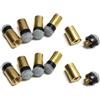 ENWWCH 10 Pezzi Punta for Stecca con puntali for da Biliardo for Ricambio Rame for in Pelle PU per Snooker