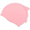 HANABASS Cuffia Silicone Piscina Bambina Rosa a Forma di Pesce, Leggera e Pieghevole, per Vacanze Estive Stile Divertente e Funzionale