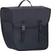 Ziaphsol Borsa Porta Bici Portapacchi Impermeabile 21L 600D Poliestere PVC 34x18x30cm con 2 Ganci ed Elastico per Pendolari e Ciclismo Nero