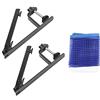Yechiry Set Rete da Pong Portatile per Divertimento Indoor e Outdoor, Materiale in Nylon Resistente, Installazione e Rimozione Rapida, Include 2 Morsetti