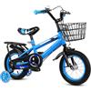 Snnozy Bicicletta per Bambini 16 Pollici con Stabilizzatori per Ragazzi e Ragazze da 2 a 14 Anni, Regolabile in Altezza, Bicicletta Bambini con Cestino Rimovibile (16 pollici)