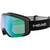 Head - Maschera da sci / Snow OTG 5k Photo Cat S1-S3 Nero Adulto - Uomo - Taglia U - Nero