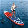 Mandloder Mangloder HYDROS - Tavola da SUP gonfiabile, 335 x 76 x 15 cm, per acqua, lago, fiume, mare, tempo libero, allenamento, yoga, tuttofare, touring, stabile, portatile, con pompa, guinzaglio, pinna e