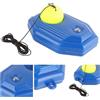 LICAEVEY Set Base per Allenamento per la Schiena con Palline da Tennis con Base in Sabbia Ponderata, Tabellone da Tennis Portatile per Pratica Solista per Cortile, Giardino o Parco, Corda Elastica
