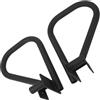 Xiuganpo Accessori per Dip Bar Fitness per Allenamento della Forza, Maniglie in Ferro Multi-Grip Durevoli per Squat Rack, Design Regolabile per Palestra in Casa, Confezione da 2