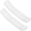 Hoement Manopole per Bici in Silicone Bianco 1 Paio Coprileve Freni Antishock per Mountain Bike Che Riducono L'affaticamento e Migliorano Comfort di Guida