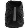 EAmrfvqt Copri-zaino antipioggia, Copri Zaino Nero 1/2/3 Pz 15-25L Riflettente