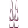 Générique Cuerda De Yoga Para Estiramiento | Entrenador Estirador Espalda Longitud Regolabile P,Set Di Cuerda De Yoga Para Pared - Para Estudio En Casa Ejercicio Práctica Split Rehabilitación Pilates Danza Ball