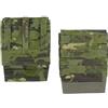 DYCZMALQ 1 paio AVS Harness Side Plate Pouch 6X6 Side Plate Sleeve Inserts, gilet tattico MOLLE regolabile tasca protettiva laterale (WL)