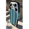 e4fun Airboard, 110 x 54 x 14 cm, bianco/blu