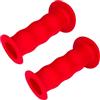 cyclingcolors Manopole impugnature Bici 85mm Manubrio 22mm MTB Vintage Bambino Antiscivolo Bicicletta, Rosso
